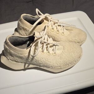 Allbirds Women's Cream Wool Runners